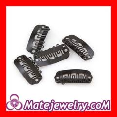 S Size Black Snap Hair Clip for Feather Extensions Wholesale