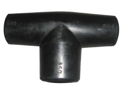 three tee rubber elbow for milking system