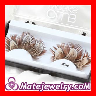 Fashion feather eyelashes wholesale