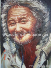 Photo to handmade oil art painting