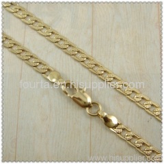 18k gold plated necklace 1440062