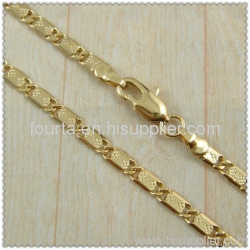 18k gold plated necklace 1440085