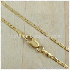 18k gold plated necklace 1440103