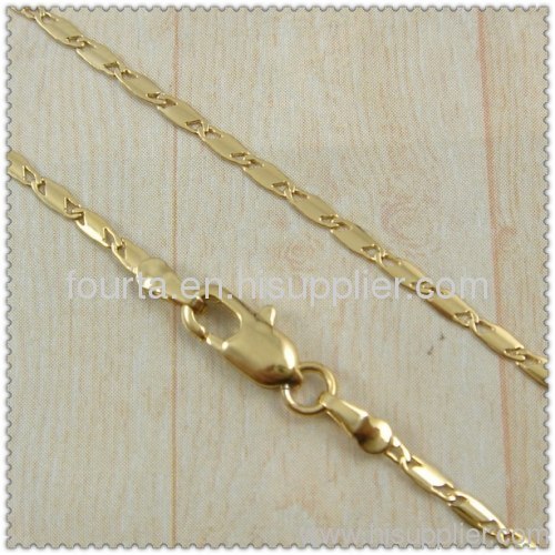 18k gold plated necklace 1440220