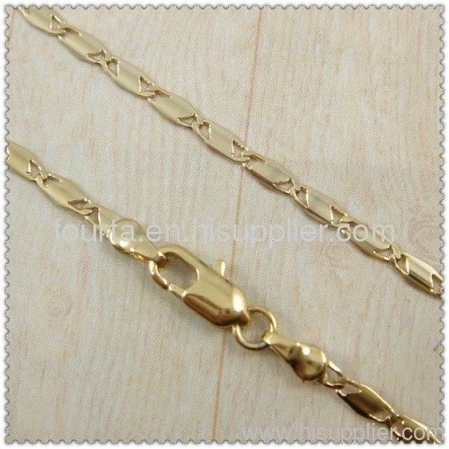 18k gold plated necklace 1440237