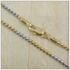 18k gold plated necklace 2420016