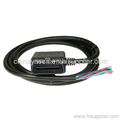 Cable, J1962M Right Angle to DB9F, 4.3 ft