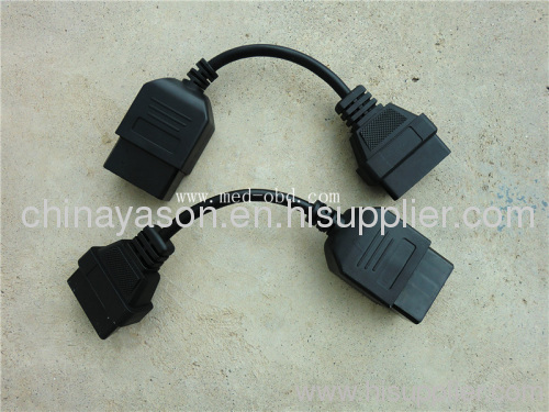 OBD 16P FEMALE to subaru 9pin