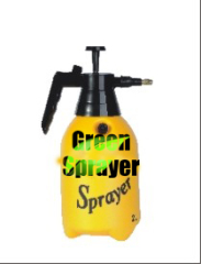 Yellow 2L garden pressure sprayer