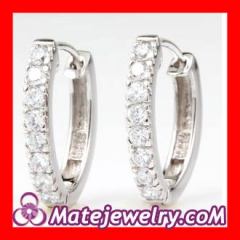 sterling silver Hoop Earrings Cheap