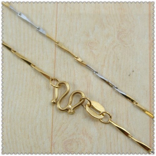 18k gold plated necklace 2420024