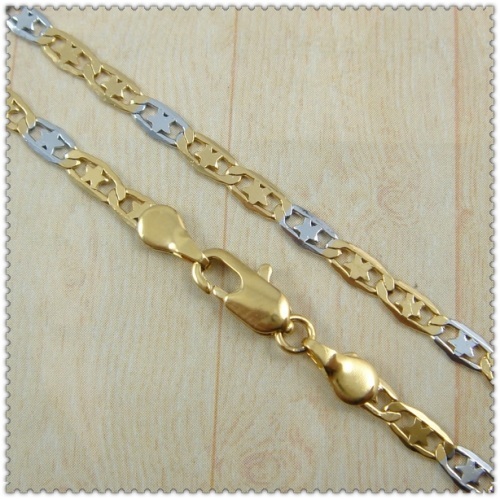 18k gold plated necklace 2420029