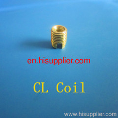 Self-tapping helicoil inserts M4*0.7 Brass