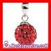 sterling silver red pendant