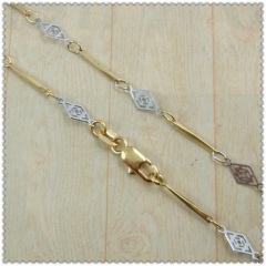 18k gold plated necklace 2420046