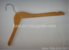 Wooden clothes hangers