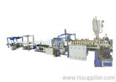 GW series plastic plate extrusion line