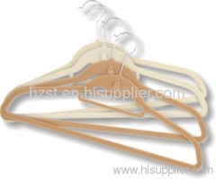 Velvet Plastic hanger