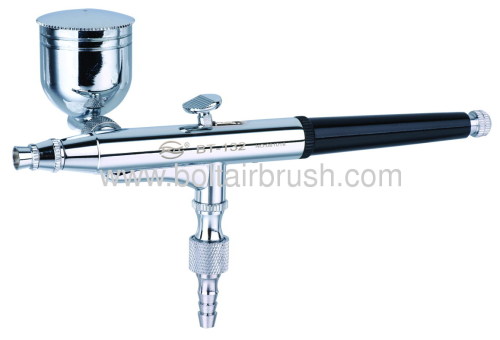 Gravity Dual action Airbrush