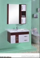 bathroom wall mounted pvc cabinet