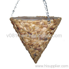 water hyacinth hanging basket