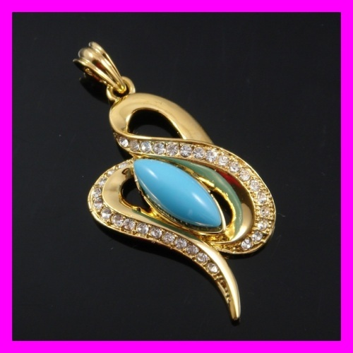 18k gold plated pendant 16200561