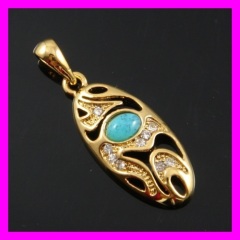 18k gold plated pendant 1620950