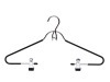 PVC Coating Clothes Hanger