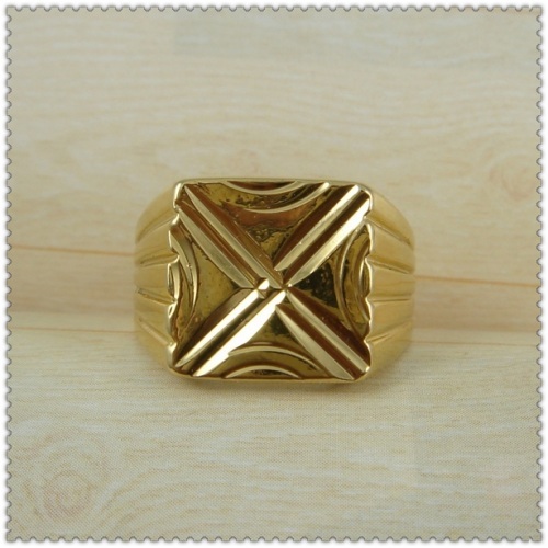 18k gold plated ring 1310004
