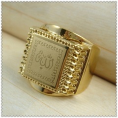 18k gold plated ring 1310015