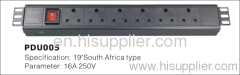 19'' power distribution unit for rack cabinet