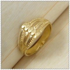 18k gold plated ring 1310138