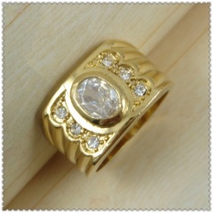 18k gold plated ring 1320006