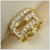 18k gold plated ring 1320012