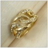 18k gold plated ring 1320077