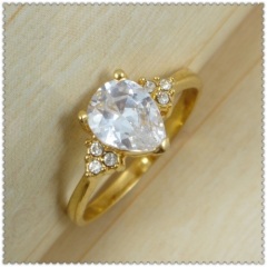 18k gold plated ring 1320202