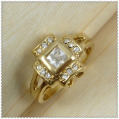 18k gold plated ring 1320207