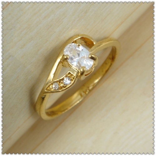 18k gold plated ring 1320209