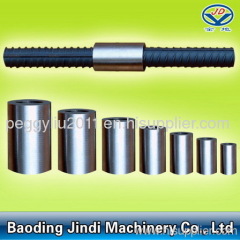 Parallel thread rebar coupler