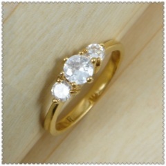 18k gold plated ring 1320216