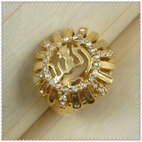 18k gold plated ring 1320226