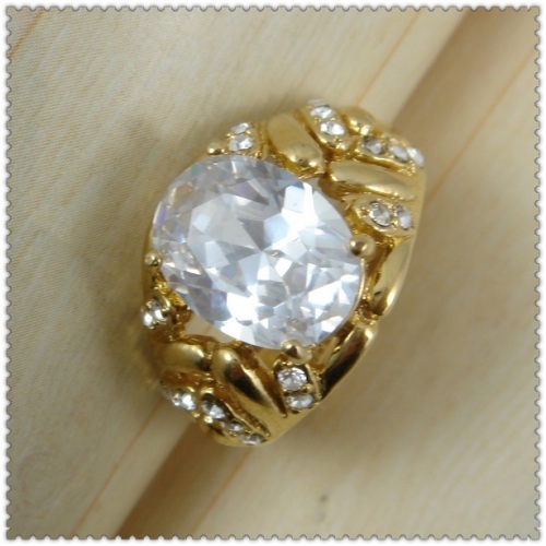 18k gold plated ring 1320618