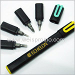 Promotion mini tool kit with a pen clip