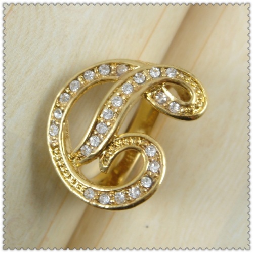 18k gold plated ring 1320641