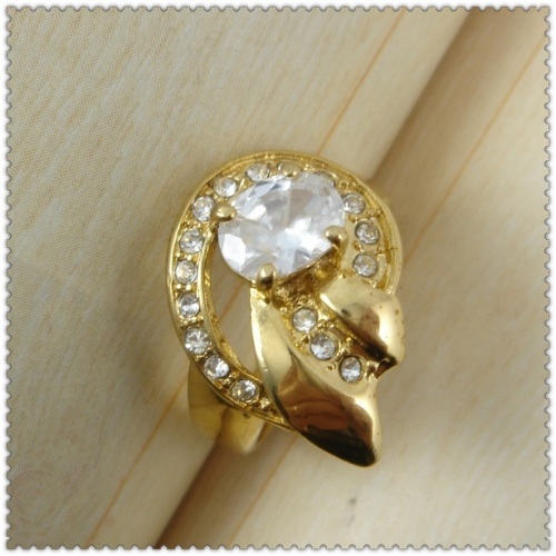 18k gold plated ring 1320643