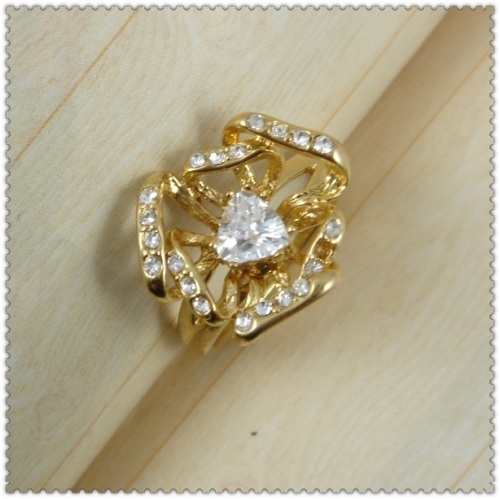 18k gold plated ring 1320697