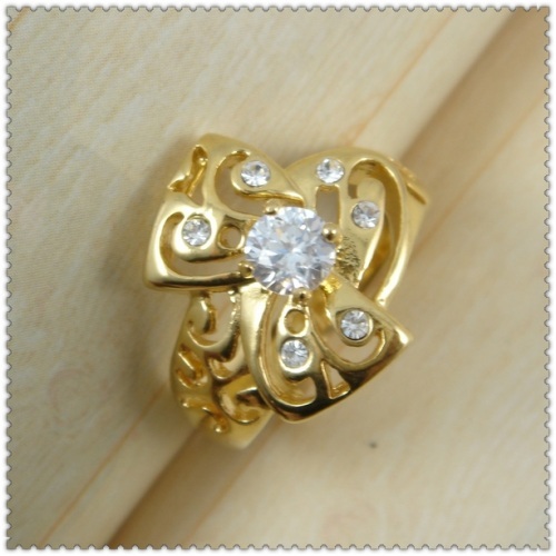 18k gold plated ring 1320701