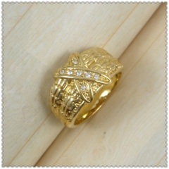 18k gold plated ring 1320780