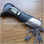 Promotion tire gauge with tool kit