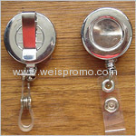 Badge Holder with metal hook